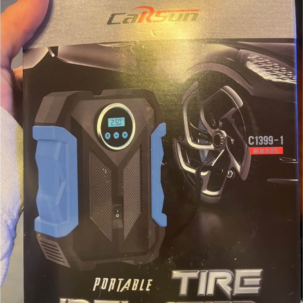Carson Portable Tire Inflator